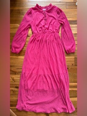 Ces Femme Shimmering Pink Dress